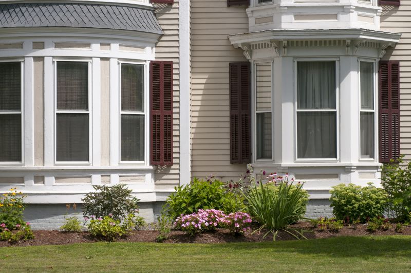 Bay Window Enhancing Curb Appeal